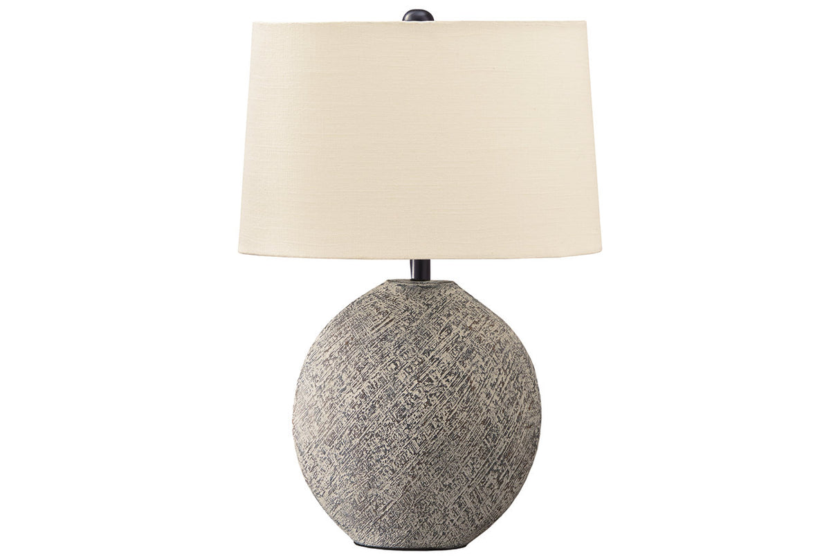 Harif Beige Table Lamp from Ashley - Luna Furniture