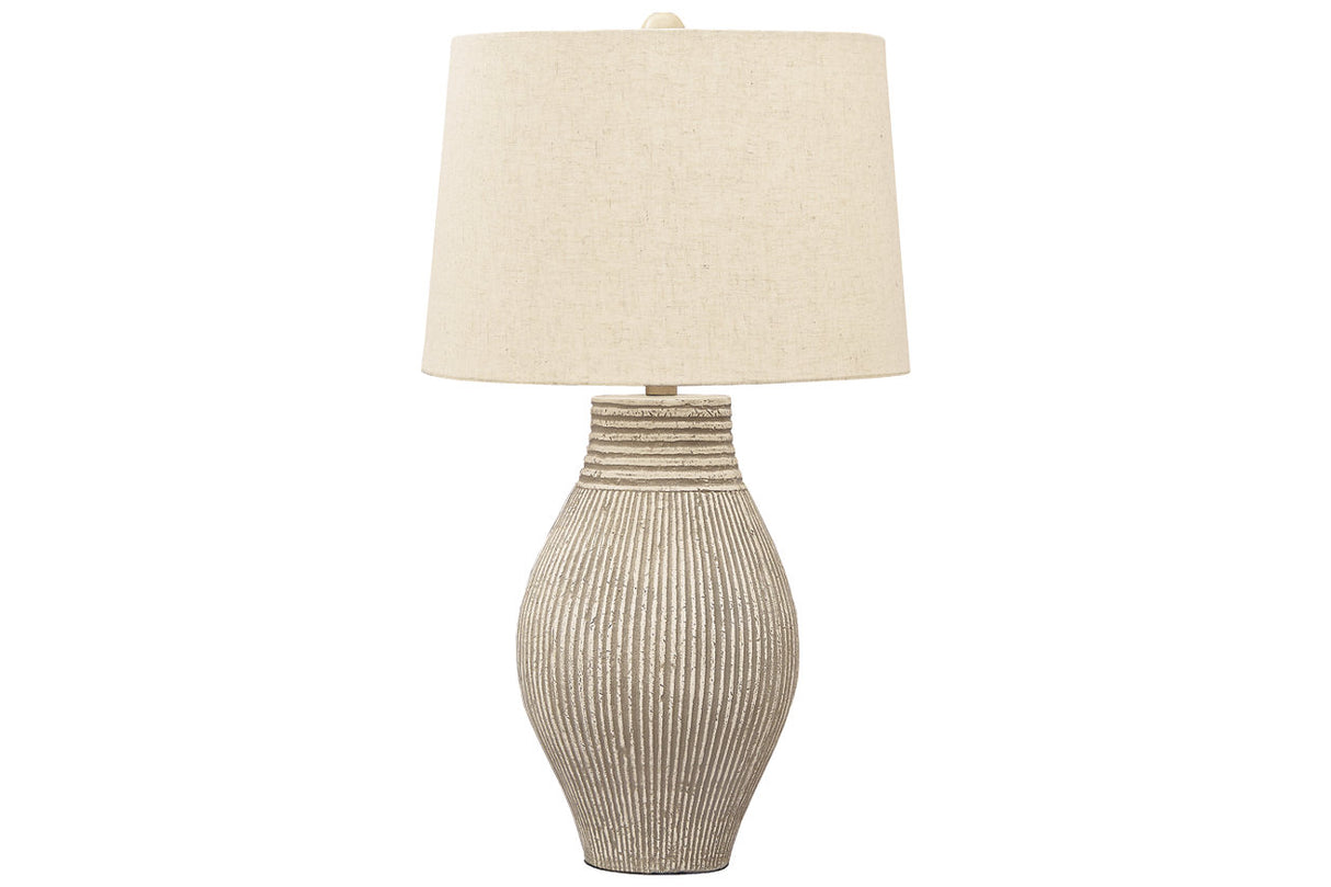 Layal Black Table Lamp from Ashley - Luna Furniture