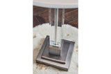 Deccalen Clear/Silver Finish Table Lamp -  Ashley - Luna Furniture