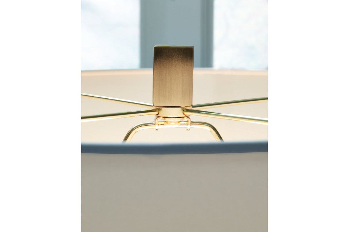 Teelsen Clear/Gold Finish Table Lamp from Ashley - Luna Furniture