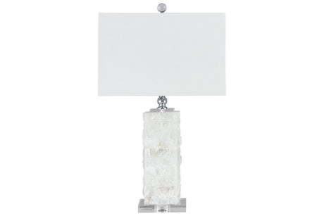 Malise White Table Lamp from Ashley - Luna Furniture