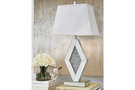 Prunella Silver Finish Table Lamp from Ashley - Luna Furniture