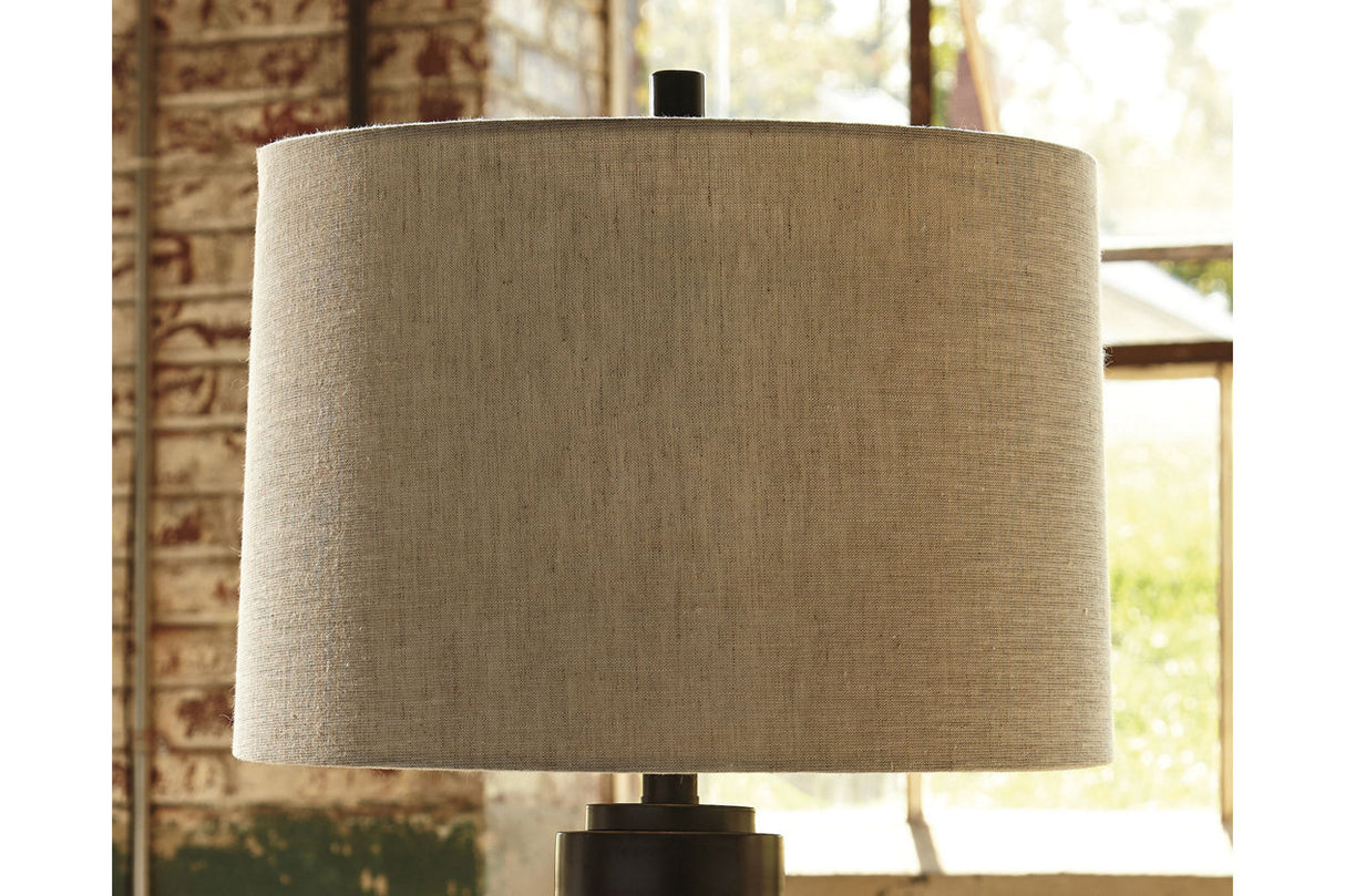 Talar Clear/Bronze Finish Table Lamp from Ashley - Luna Furniture