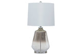 Jaslyn Silver Finish Table Lamp from Ashley - Luna Furniture