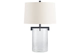 Fentonley Clear/Antique Black Table Lamp -  Ashley - Luna Furniture