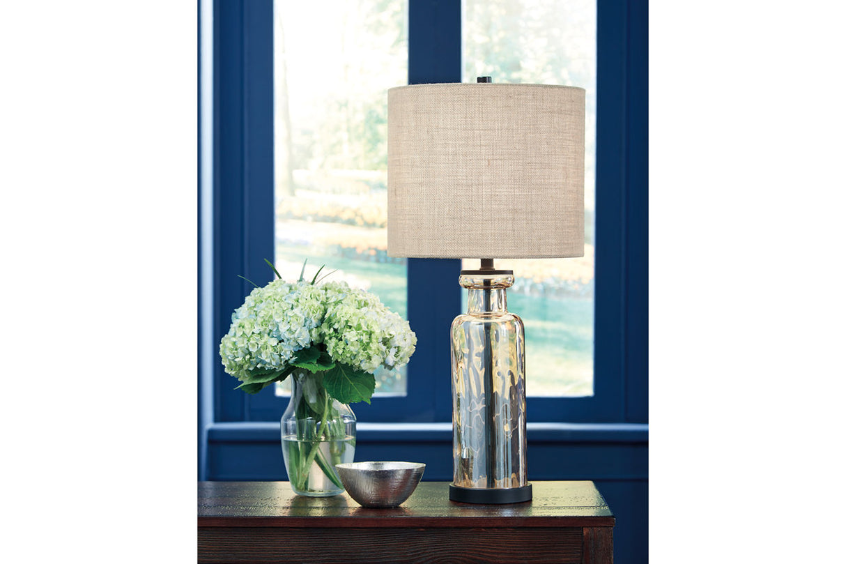 Laurentia Champagne Table Lamp from Ashley - Luna Furniture