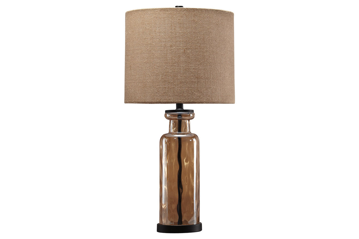 Laurentia Champagne Table Lamp from Ashley - Luna Furniture