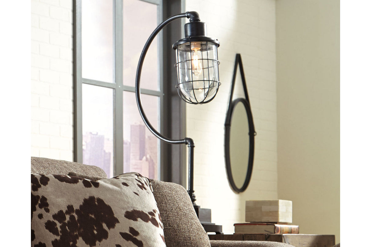 Jae Antique Black Desk Lamp from Ashley - Luna Furniture