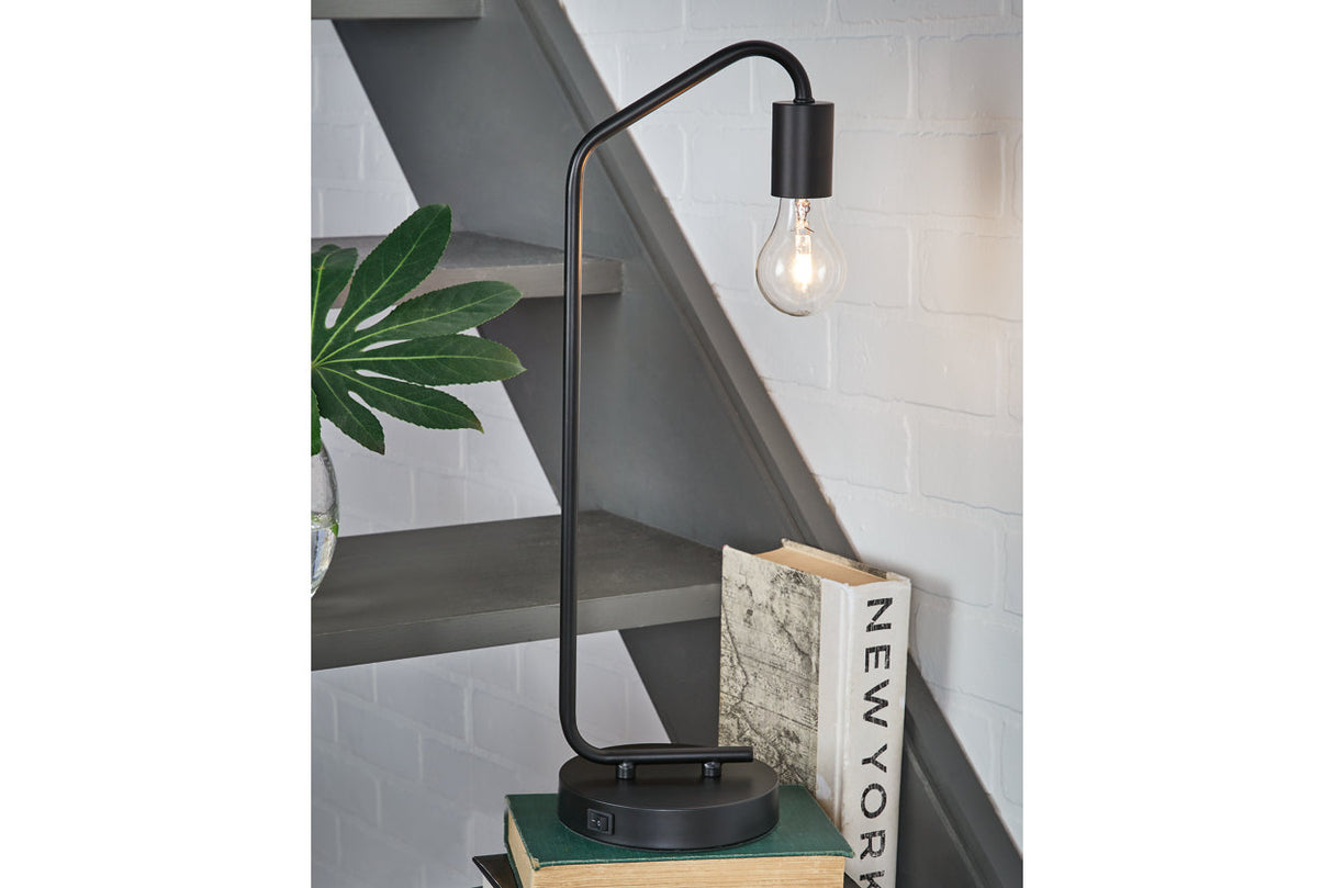 Covybend Black Desk Lamp from Ashley - Luna Furniture