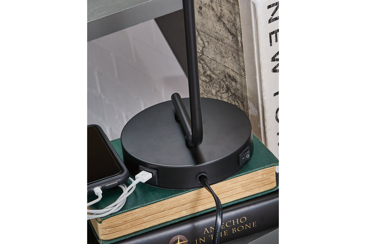 Covybend Black Desk Lamp from Ashley - Luna Furniture