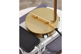 Covybend Gold Desk Lamp from Ashley - Luna Furniture