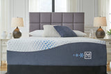 Millennium Cushion Firm Gel Memory Foam Hybrid White Twin XL Mattress from Ashley - Luna Furniture