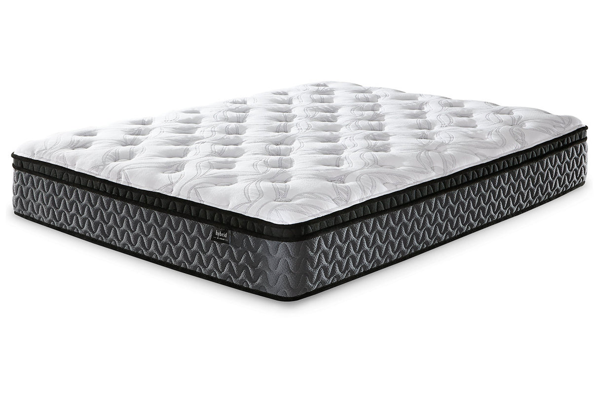 12 Inch Pocketed Hybrid White Queen Mattress -  - Luna Furniture