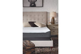 10 Inch Chime Elite White/Blue Queen Memory Foam Mattress in a box from Ashley - Luna Furniture