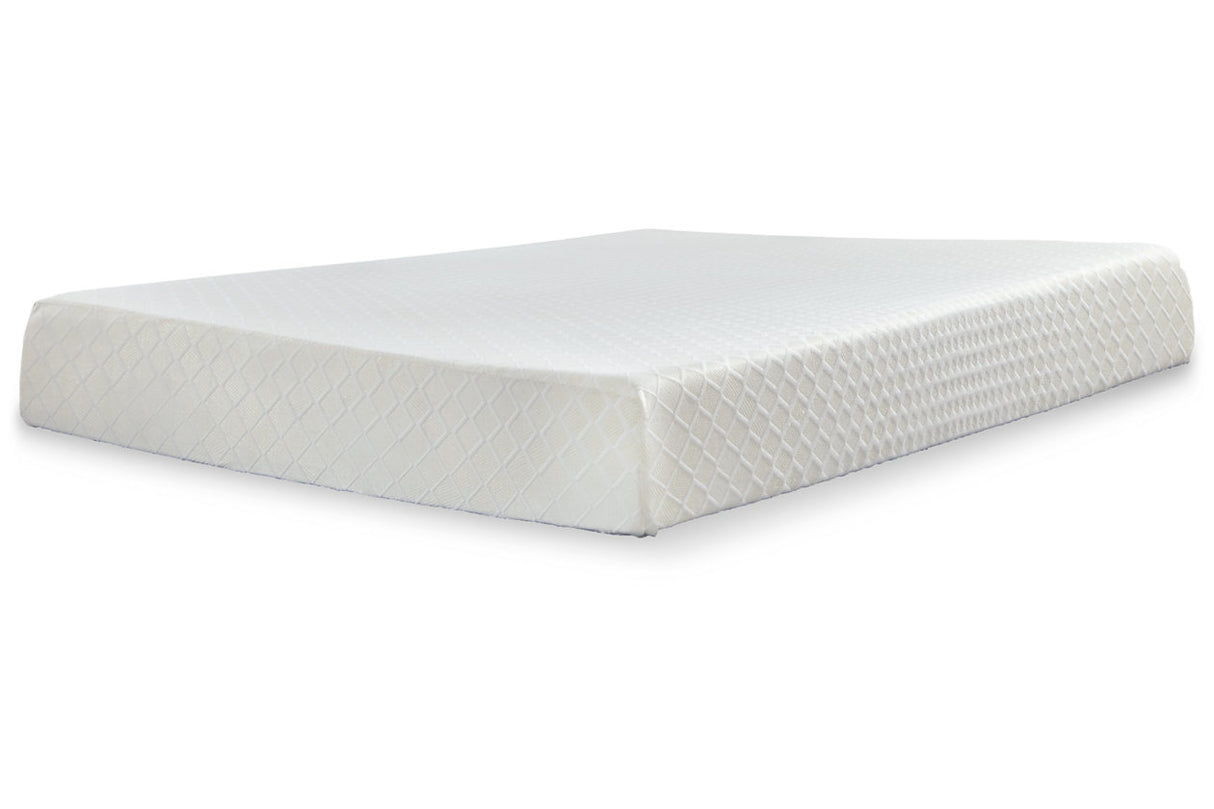 10 Inch Chime Memory Foam White King Mattress in a Box -  - Luna Furniture