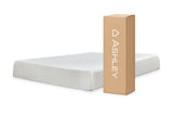 10 Inch Chime Memory Foam White King Mattress in a Box -  - Luna Furniture