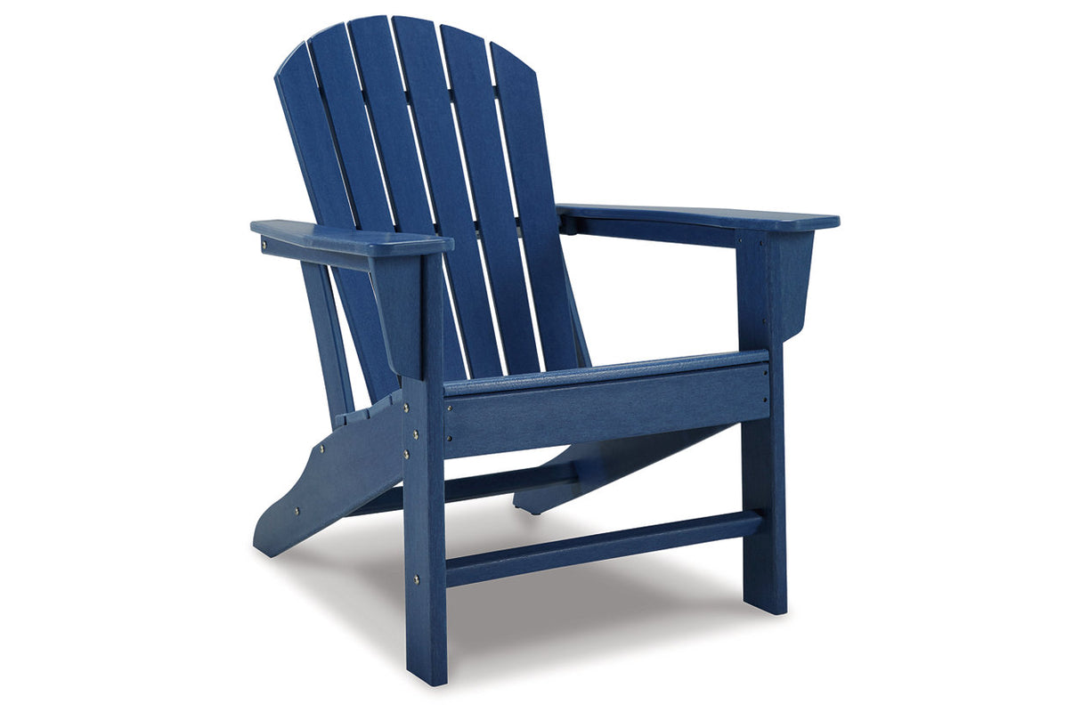 Sundown Treasure Blue Adirondack Chair from Ashley - Luna Furniture