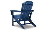 Sundown Treasure Blue Adirondack Chair from Ashley - Luna Furniture