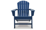 Sundown Treasure Blue Adirondack Chair from Ashley - Luna Furniture