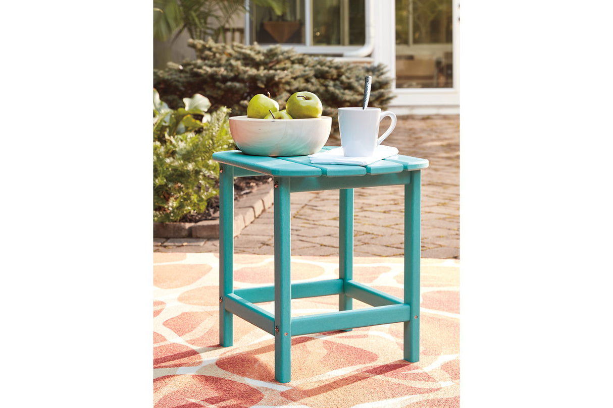 Sundown Treasure Turquoise End Table from Ashley - Luna Furniture