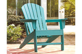 Sundown Treasure Turquoise Adirondack Chair from Ashley - Luna Furniture