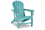 Sundown Treasure Turquoise Adirondack Chair from Ashley - Luna Furniture