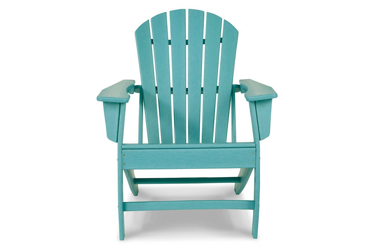 Sundown Treasure Turquoise Adirondack Chair from Ashley - Luna Furniture