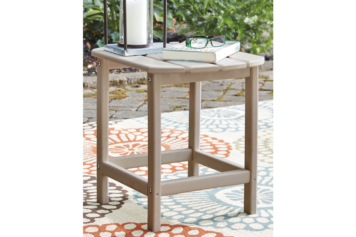 Sundown Treasure Grayish Brown End Table from Ashley - Luna Furniture