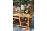 Kailani Light Brown Serving Cart -  Ashley - Luna Furniture