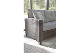 Cloverbrooke Gray 4-Piece Outdoor Conversation Set -  - Luna Furniture