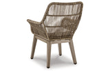 Beach Front Beige Arm Chair with Cushion from Ashley - Luna Furniture