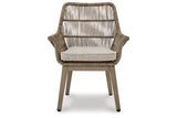 Beach Front Beige Arm Chair with Cushion from Ashley - Luna Furniture