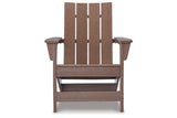 Emmeline Brown Adirondack Chair -  Ashley - Luna Furniture