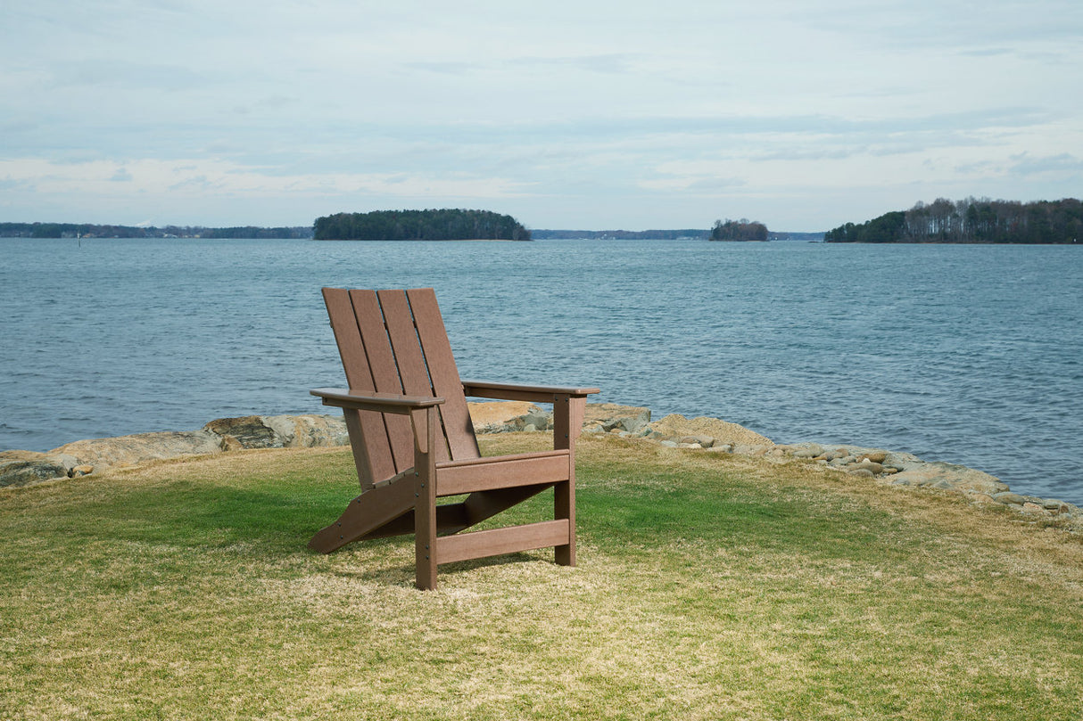 Emmeline Brown Adirondack Chair -  Ashley - Luna Furniture