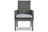 Elite Park Gray Arm Chair with Cushion -  Ashley - Luna Furniture