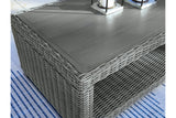 Elite Park Gray Outdoor Coffee Table -  Ashley - Luna Furniture