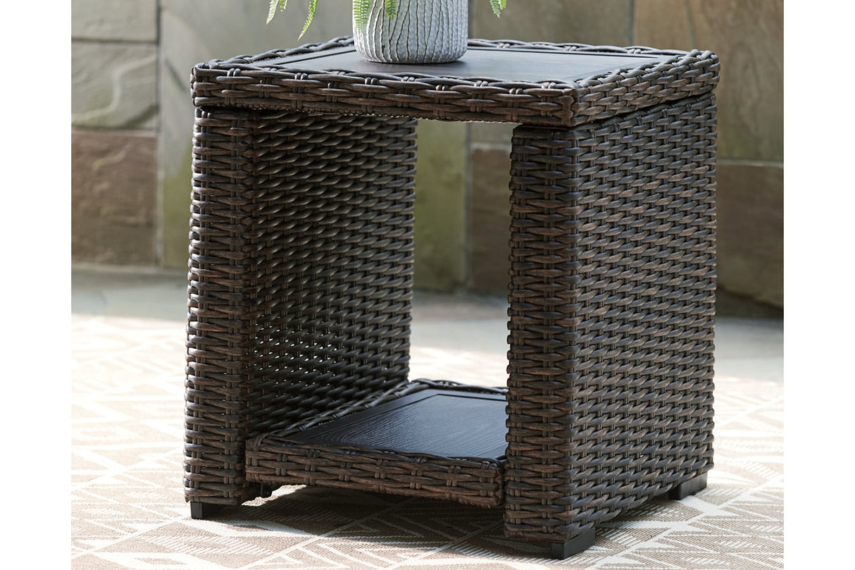 Grasson Lane Brown End Table from Ashley - Luna Furniture