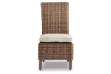 Beachcroft Beige Side Chair with Cushion -  Ashley - Luna Furniture