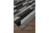 Chayse Black/Gray 5' x 6'7" Rug -  - Luna Furniture