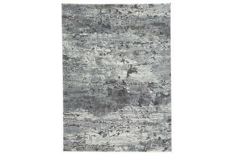 Wadyka Black/Cream/Gray Large Rug from Ashley - Luna Furniture