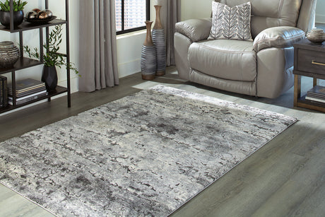 Wadyka Black/Cream/Gray Large Rug from Ashley - Luna Furniture