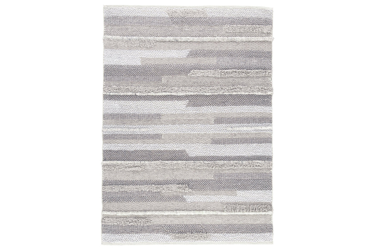 Oranford Stone Medium Rug from Ashley - Luna Furniture