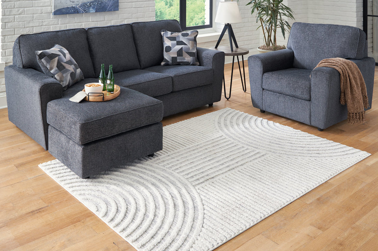 Lambworth Gray/Cream Medium Rug -  Ashley - Luna Furniture