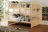 Bartly Pine Full/Full Bunk Bed from Homelegance - Luna Furniture