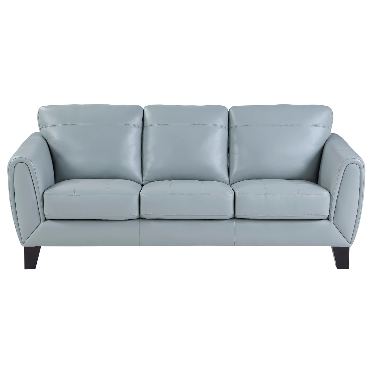 Spivey Aqua Leather Sofa -  Homelegance - Luna Furniture