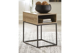 Gerdanet Natural End Table -  - Luna Furniture