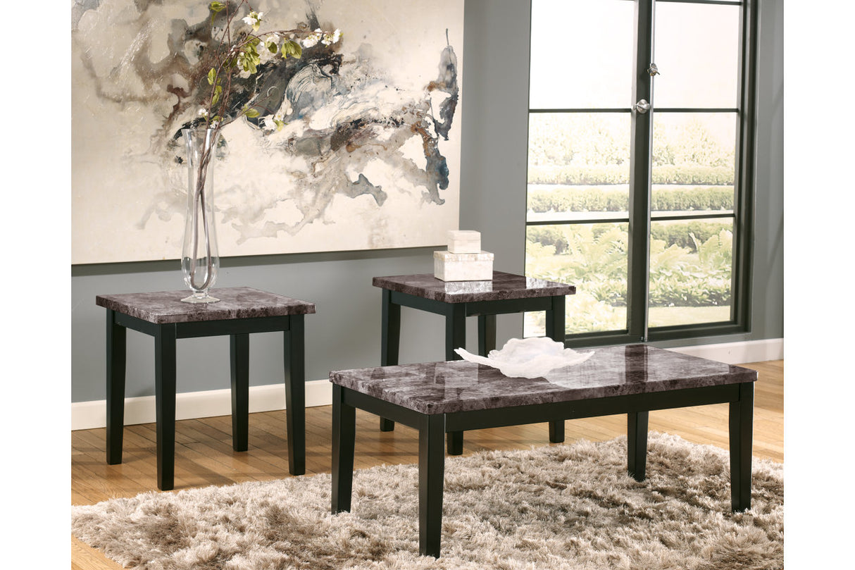 Maysville Black Table from Ashley - Luna Furniture