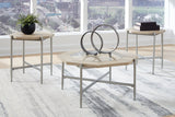 Varlowe Bisque Table from Ashley - Luna Furniture