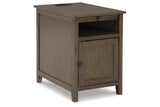 Treytown Grayish Brown Chairside End Table from Ashley - Luna Furniture