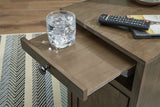 Treytown Grayish Brown Chairside End Table from Ashley - Luna Furniture